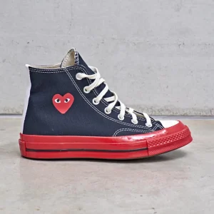 Converse x Comme des Garçons PLAY Chuck 70 High Red Sole