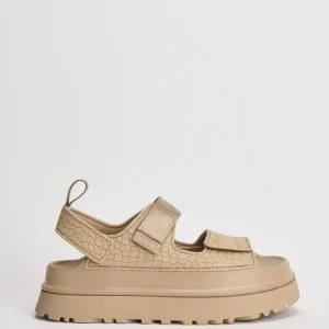 Sandalo donna GoldenGlow Embossed beige