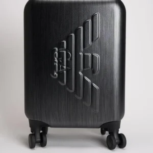 Trolley aquila a rilievo grigio