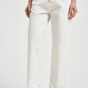 Jeans donna Betty in denim bianco