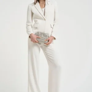 Blazer donna monopetto Cady bianco