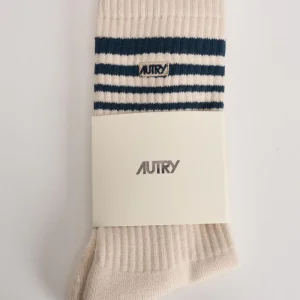 Calze donna beige e nero