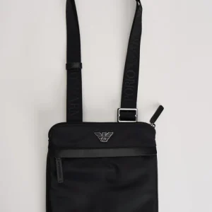 Borsa uomo a tracolla nera