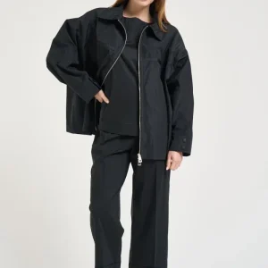 Giacca donna Maxim impermeabile nera