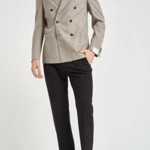 Giacca uomo doppiopetto beige