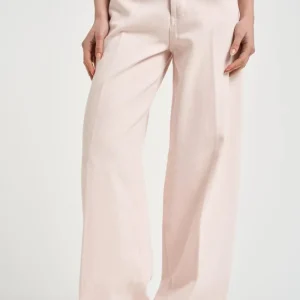 Jeans donna Dakota loose in denim rosa